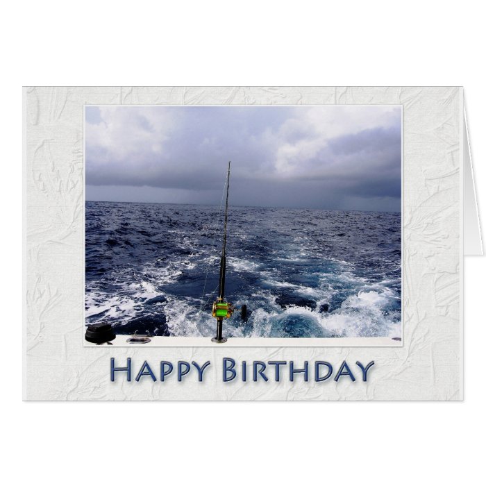 Happy Birthday Fishing Cards