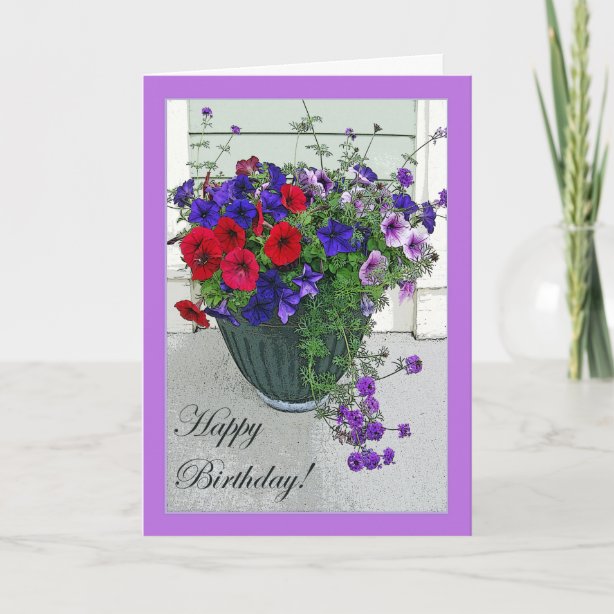 Flower Arrangement Cards Zazzle