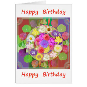 Happy Birthday : Flower Show