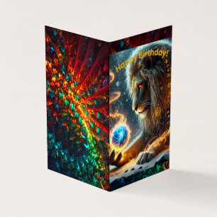 Happy Birthday Folded Card