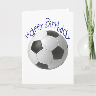 Happy Birthday Football Gifts Card