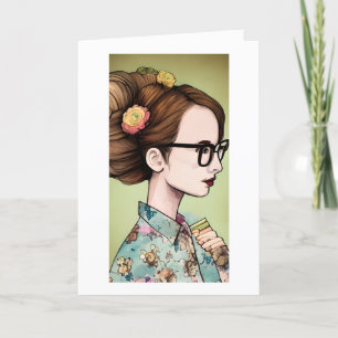 Happy Birthday for a Book Loving Friend Card