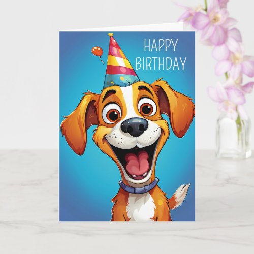 Happy Birthday for anyone who loves dogs Card