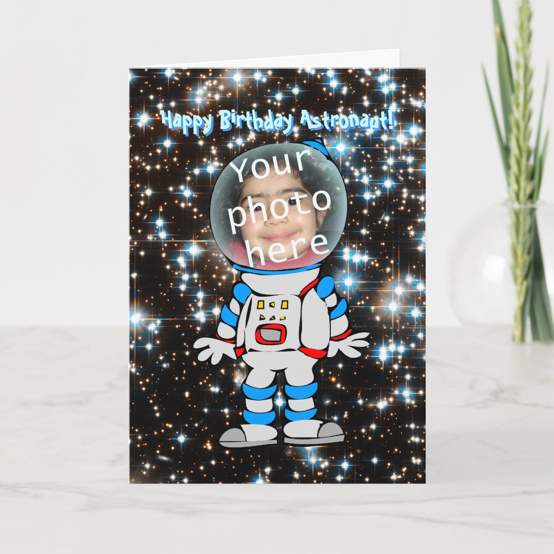 Happy Birthday for Astronaut Child Card | Zazzle