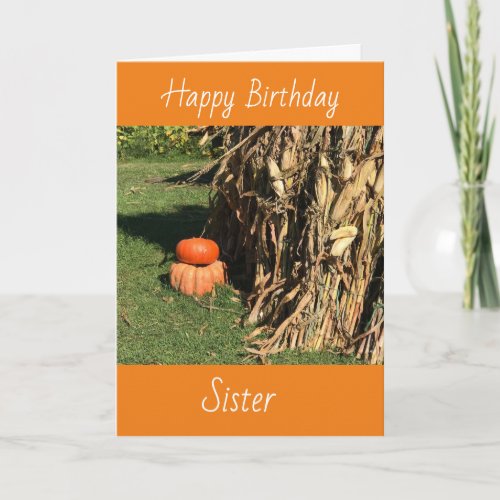 HAPPY BIRTHDAY FOR MY SPECIAL SISTER CARD