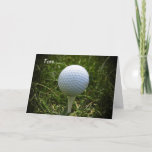 Happy Birthday For The Lady Golfers! Card at Zazzle