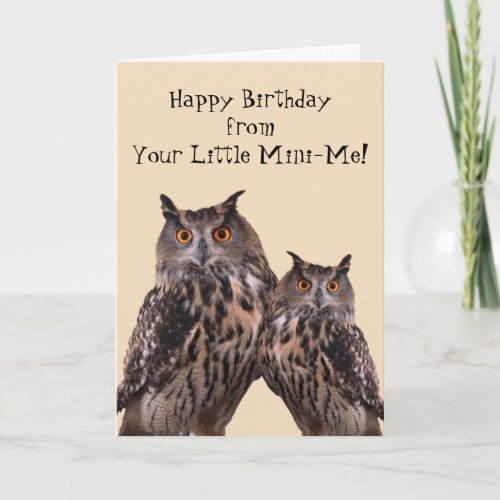 Happy Birthday from a Child Card