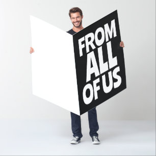 HAPPY BIRTHDAY FROM ALL OF US BIGGEST CARD