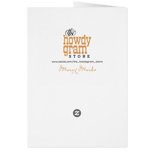 Happy Birthday from All of Us Funny Card (Back)