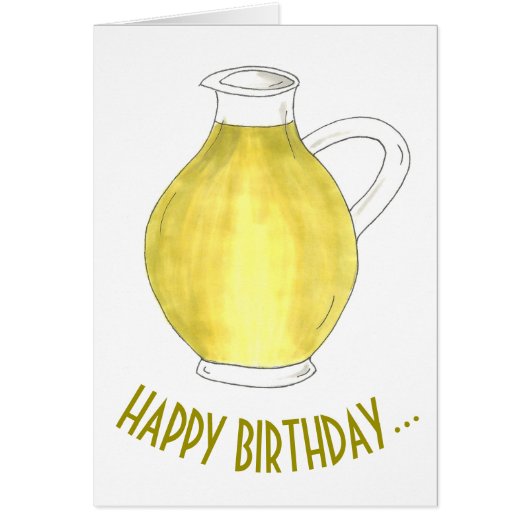 Happy Birthday From All of Us Italian Olive Oil (Front)