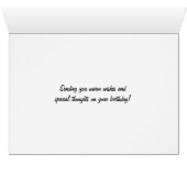 Happy birthday from all of us - sunflower (Inside Horizontal (Bottom))