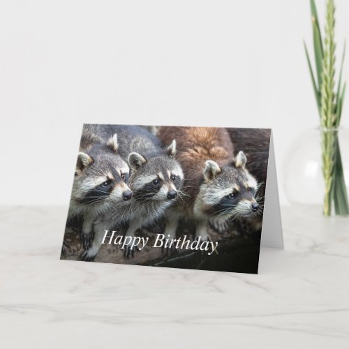 Happy Birthday from all us Animals Card