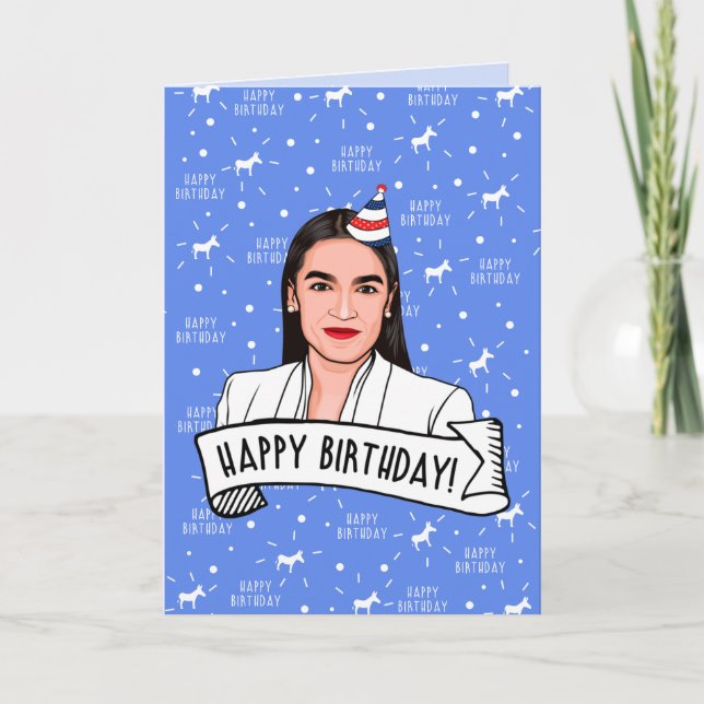 Happy Birthday from AOC Card (Front)