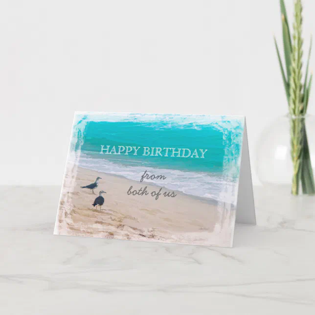 Husband Birthday Card With Verse/poem - Happy Birthday To My Handsome Husband - Blue Balloons - Simple - Kraft Envelope Included - View #13