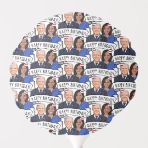 Happy Birthday from Joe and Kamala Balloon