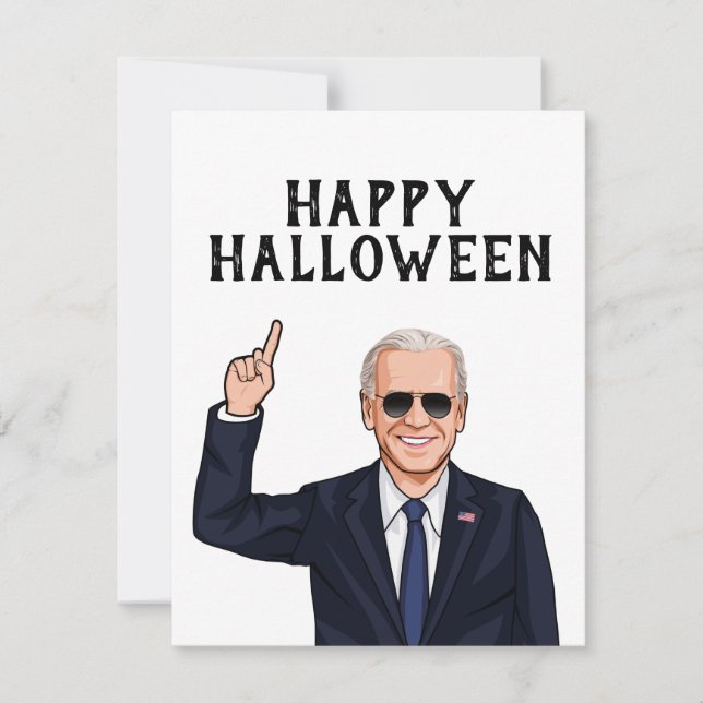 HAPPY BIRTHDAY FROM JOE BIDEN CARD (Front)