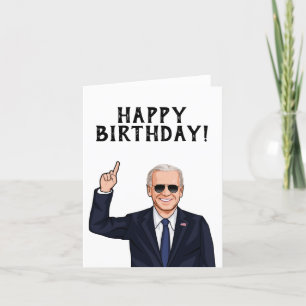 HAPPY BIRTHDAY FROM JOE BIDEN THANK YOU CARD