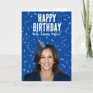 Happy Birthday from Kamala Harris Card