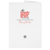 “Happy Birthday from Me and the Cat” Card (Back)