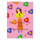 Happy Birthday from St Thérèse of Lisieux (Front)