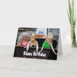 Happy Birthday From The Girls Card at Zazzle