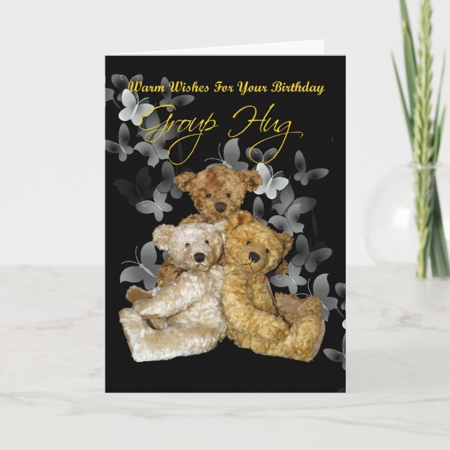 Happy Birthday from the Group Card (Front)