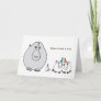 Happy Birthday Funny Card - Hippo Birdie to Ewe