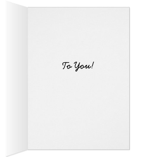 Happy Birthday Funny Chipmunk Card (Inside (Right))