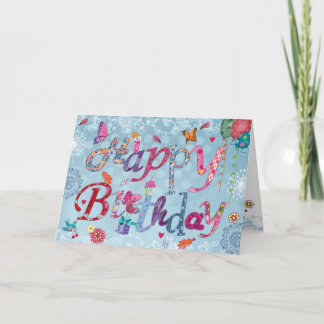 Happy Birthday Funny Letters | Greeting Card