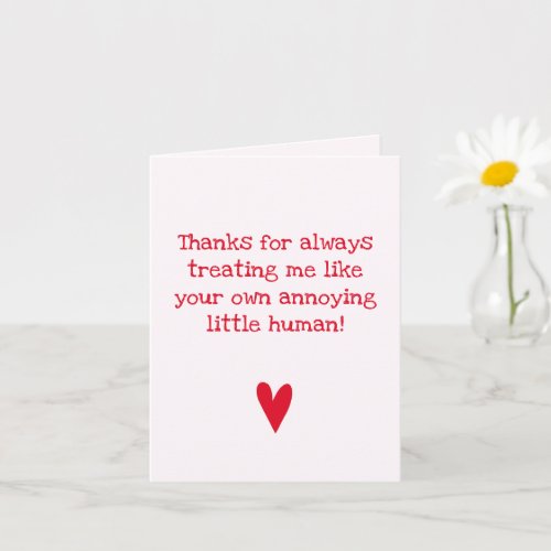 Happy Birthday _ Funny Quote for Bonus Dad Card