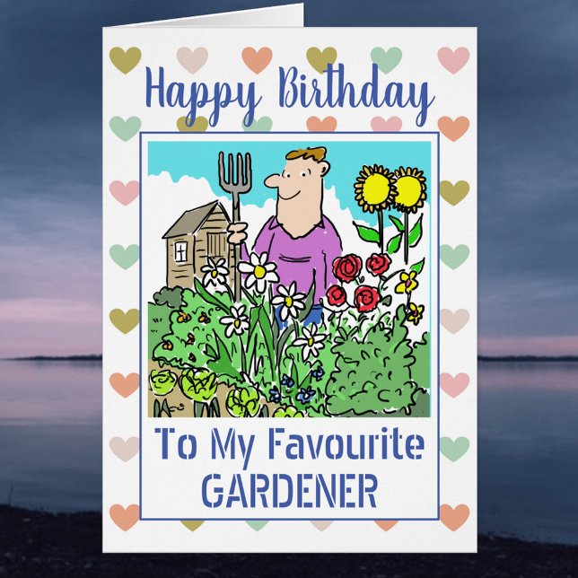 Happy Birthday Gardener Cards (Creator Uploaded)