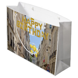 Happy Birthday Gift Bag Paris France