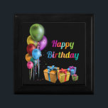 Happy Birthday Gift Box<br><div class="desc">A colorful birthday box for your gift.</div>