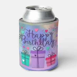 Happy Birthday Gift Boxes Can Cooler