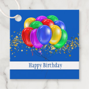 Happy Birthday Gift Tag