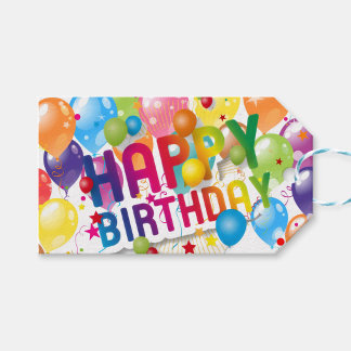 Happy Birthday Gift Tag 