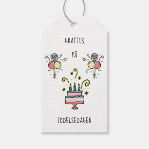 Happy Birthday Gift Tags