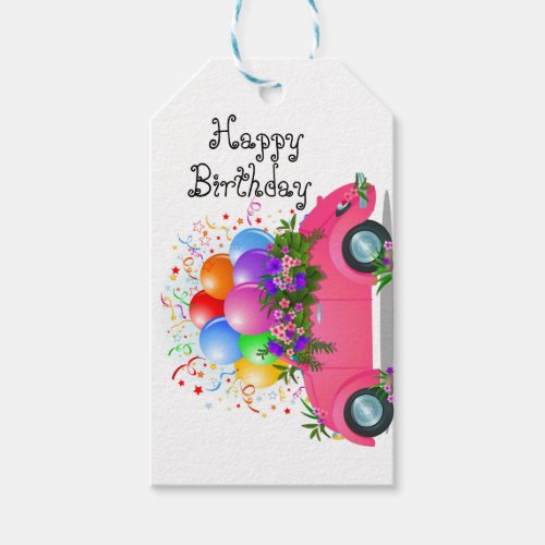 Happy Birthday  Gift Tags