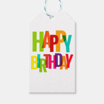 Happy Birthday Gift Tags
