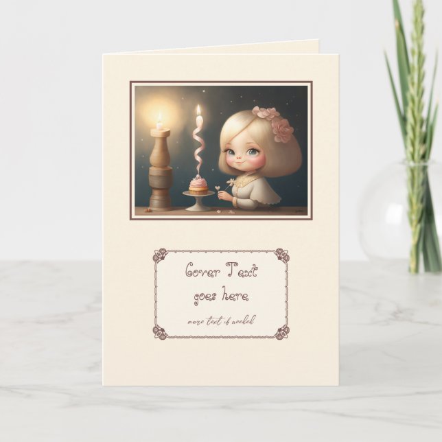 Happy Birthday Girl 01 Card (Front)