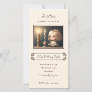 Happy Birthday Girl 01 Save The Date