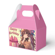 Happy birthday girl (anime version) favor boxes