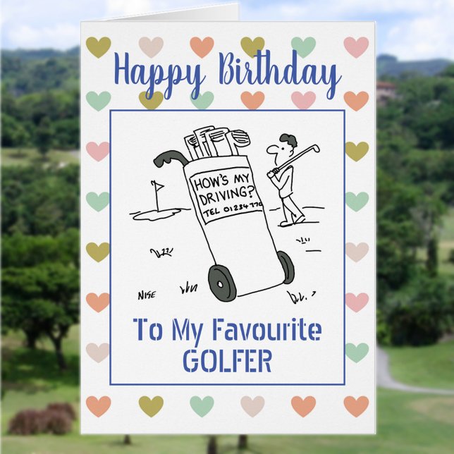 Happy Birthday Golfer Cards (Creator Uploaded)