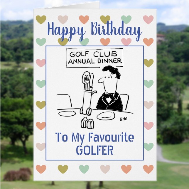 Happy Birthday Golfer Cards (Creator Uploaded)