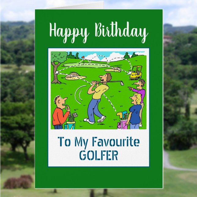 Happy Birthday Golfer Cards (Creator Uploaded)