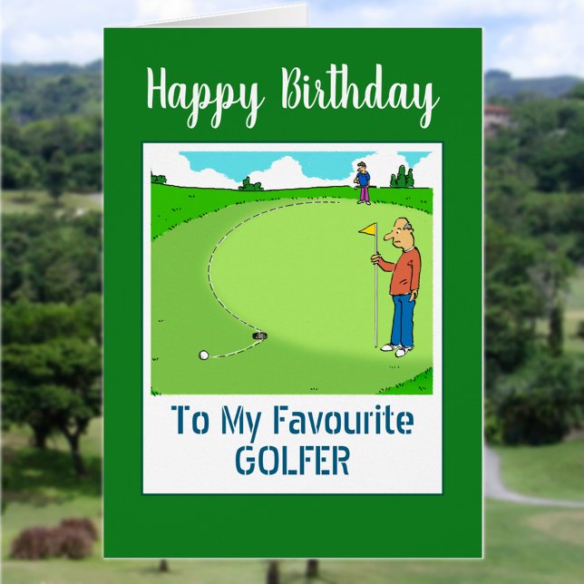 Happy Birthday Golfer Cards (Creator Uploaded)