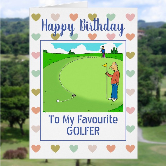 Happy Birthday Golfer Cards (Creator Uploaded)