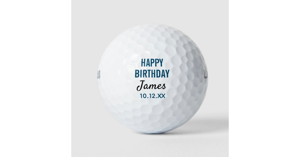 Funny Golfer's Personal Gift Golf Balls, Zazzle in 2023