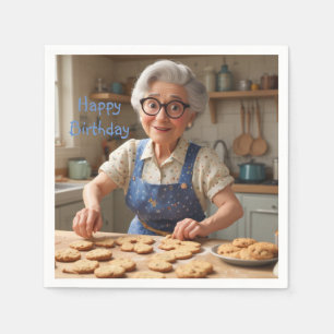 Happy Birthday Gramma Napkins