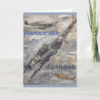 Happy Birthday Grandad Greetings Card